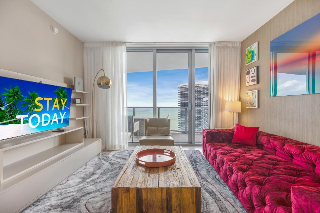 Seashore Resort - 2 Bedroom Right On The Beach Direct Ocean-View With Amenities On The Rooftop Hollywood Exterior foto