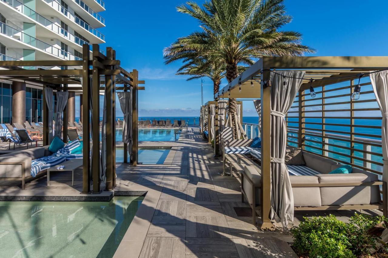 Seashore Resort - 2 Bedroom Right On The Beach Direct Ocean-View With Amenities On The Rooftop Hollywood Exterior foto
