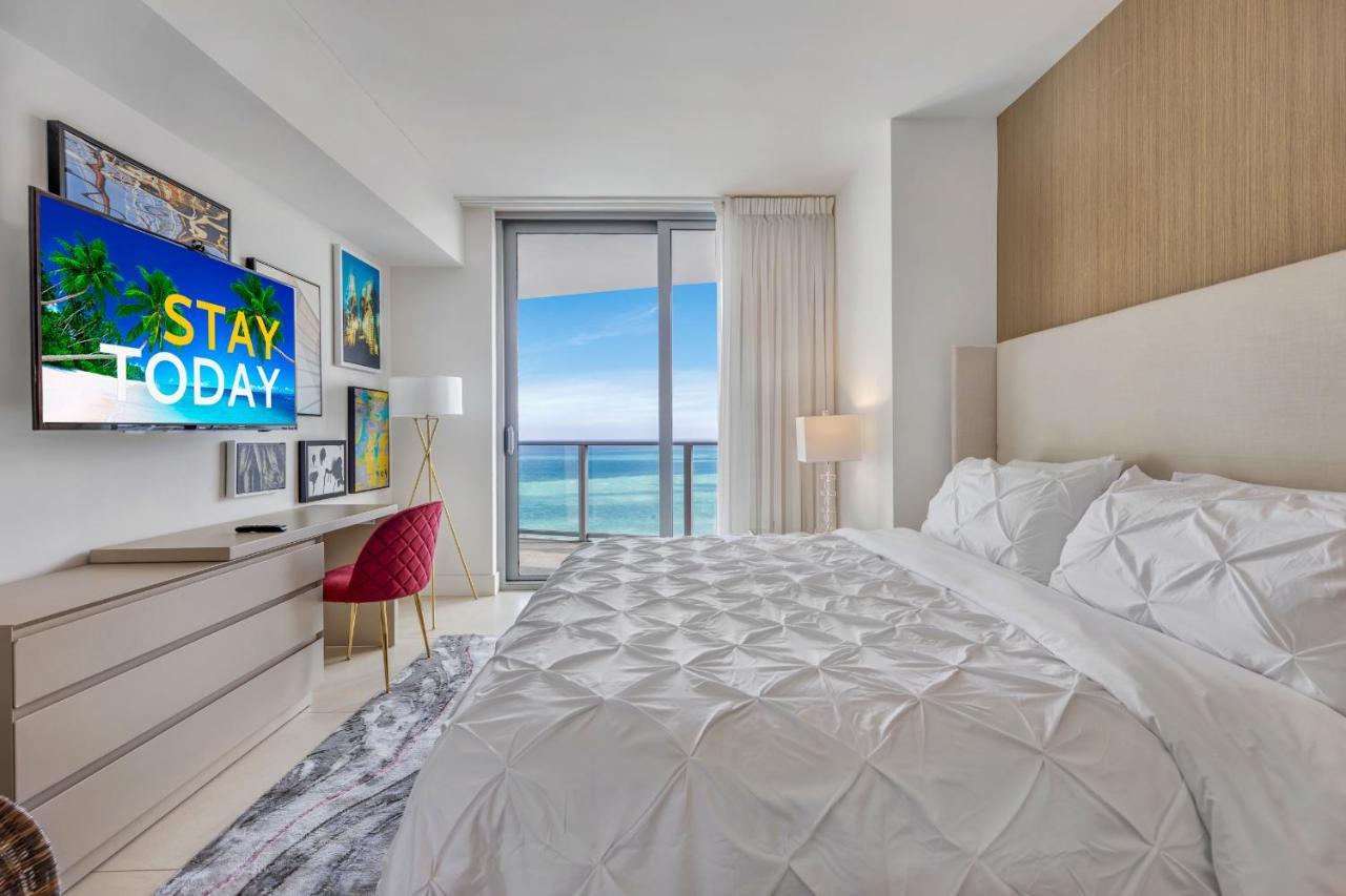 Seashore Resort - 2 Bedroom Right On The Beach Direct Ocean-View With Amenities On The Rooftop Hollywood Exterior foto