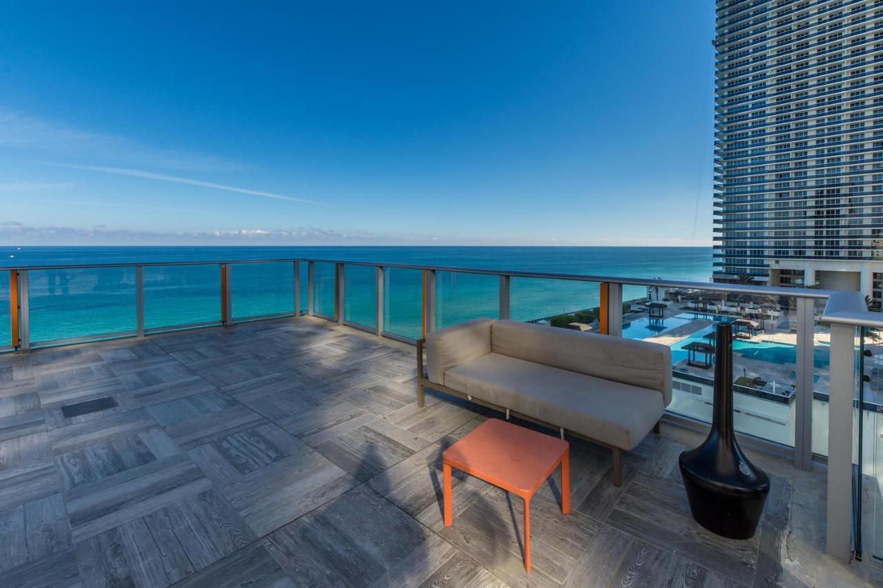 Seashore Resort - 2 Bedroom Right On The Beach Direct Ocean-View With Amenities On The Rooftop Hollywood Exterior foto