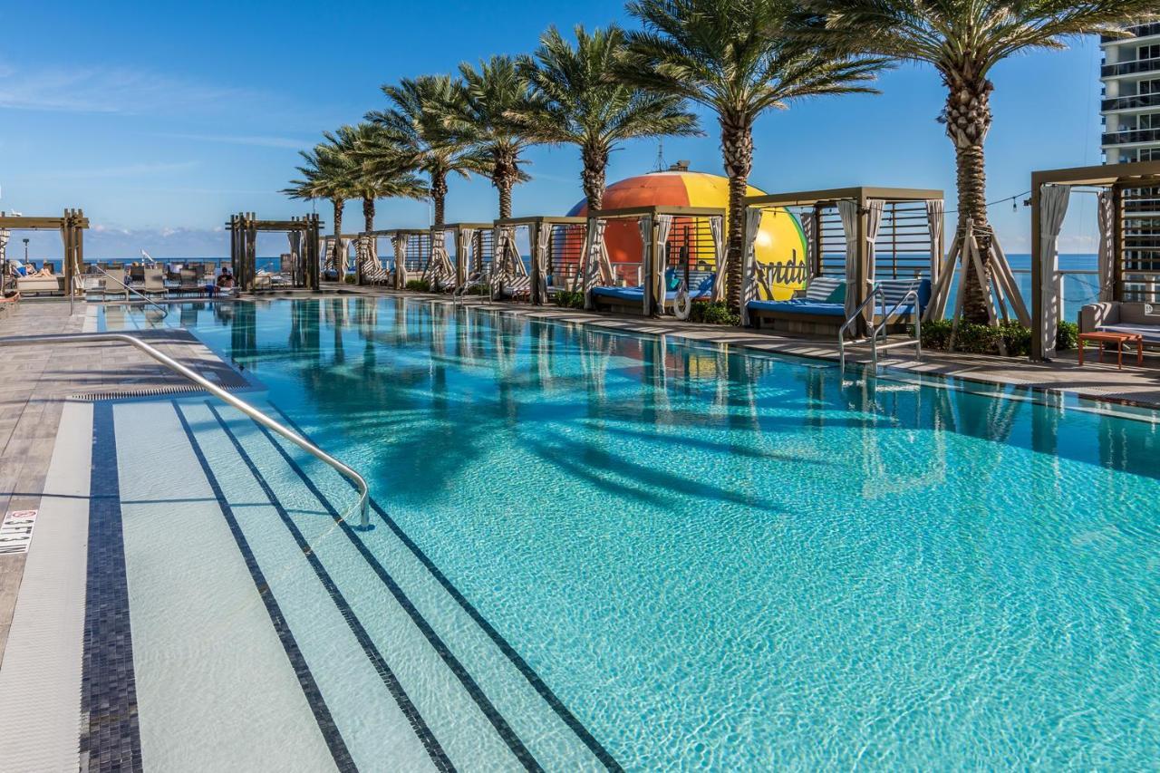 Seashore Resort - 2 Bedroom Right On The Beach Direct Ocean-View With Amenities On The Rooftop Hollywood Exterior foto